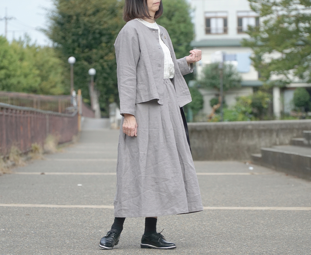 リネンセットアップ