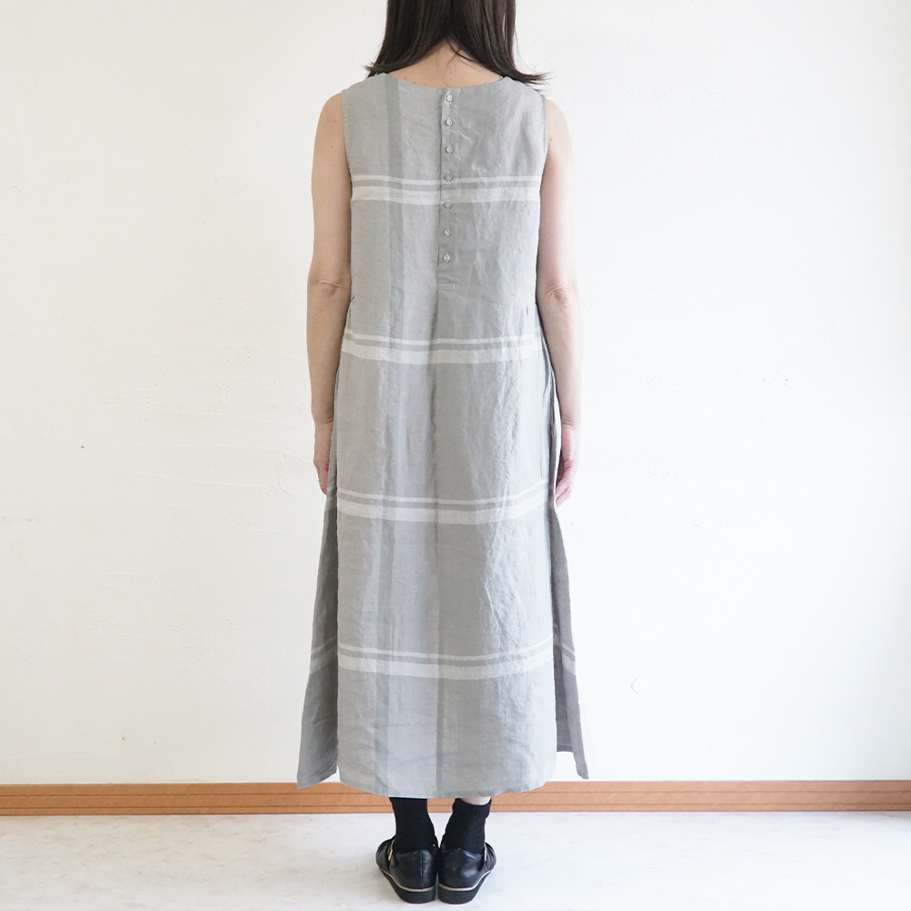 リネンワンピース 