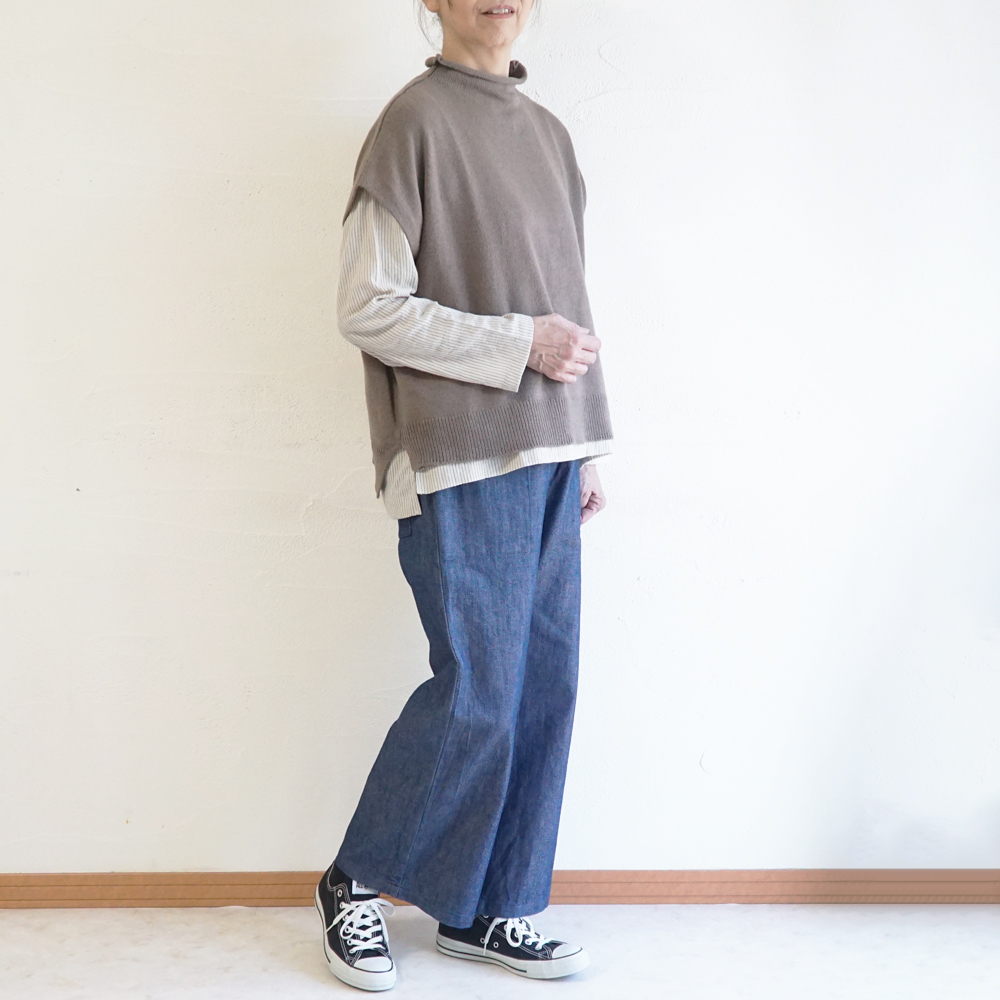 ニットベスト 