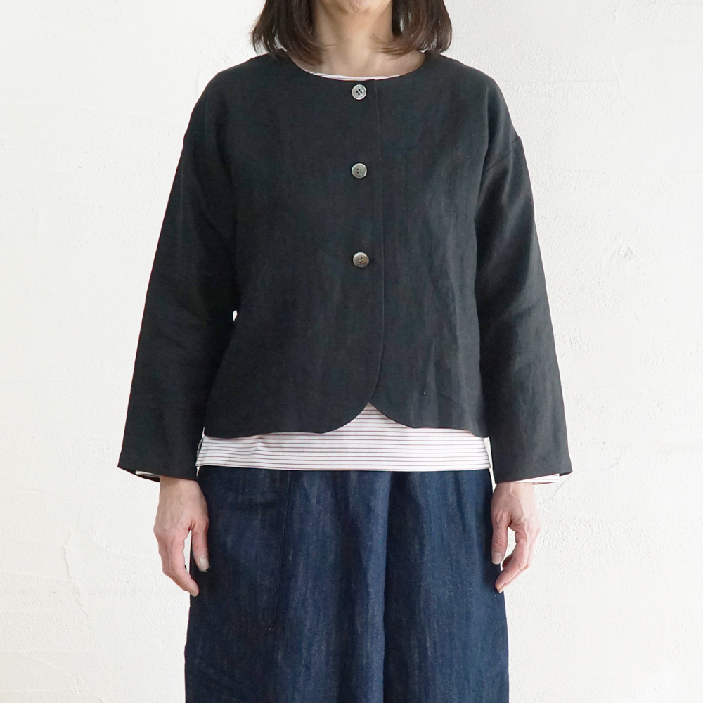 リネンジャケット 