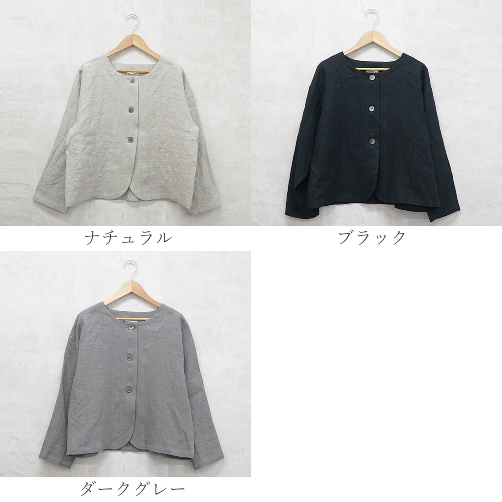 リネンジャケット 