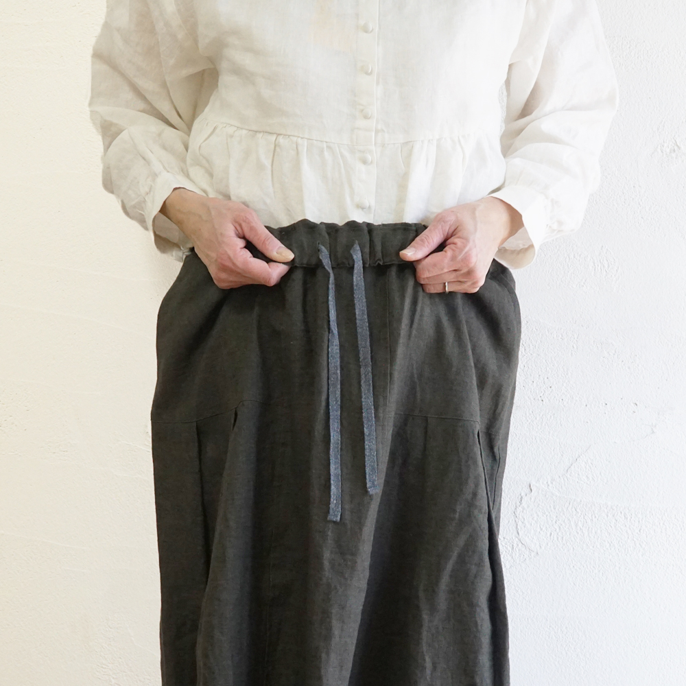 リネンスカート 