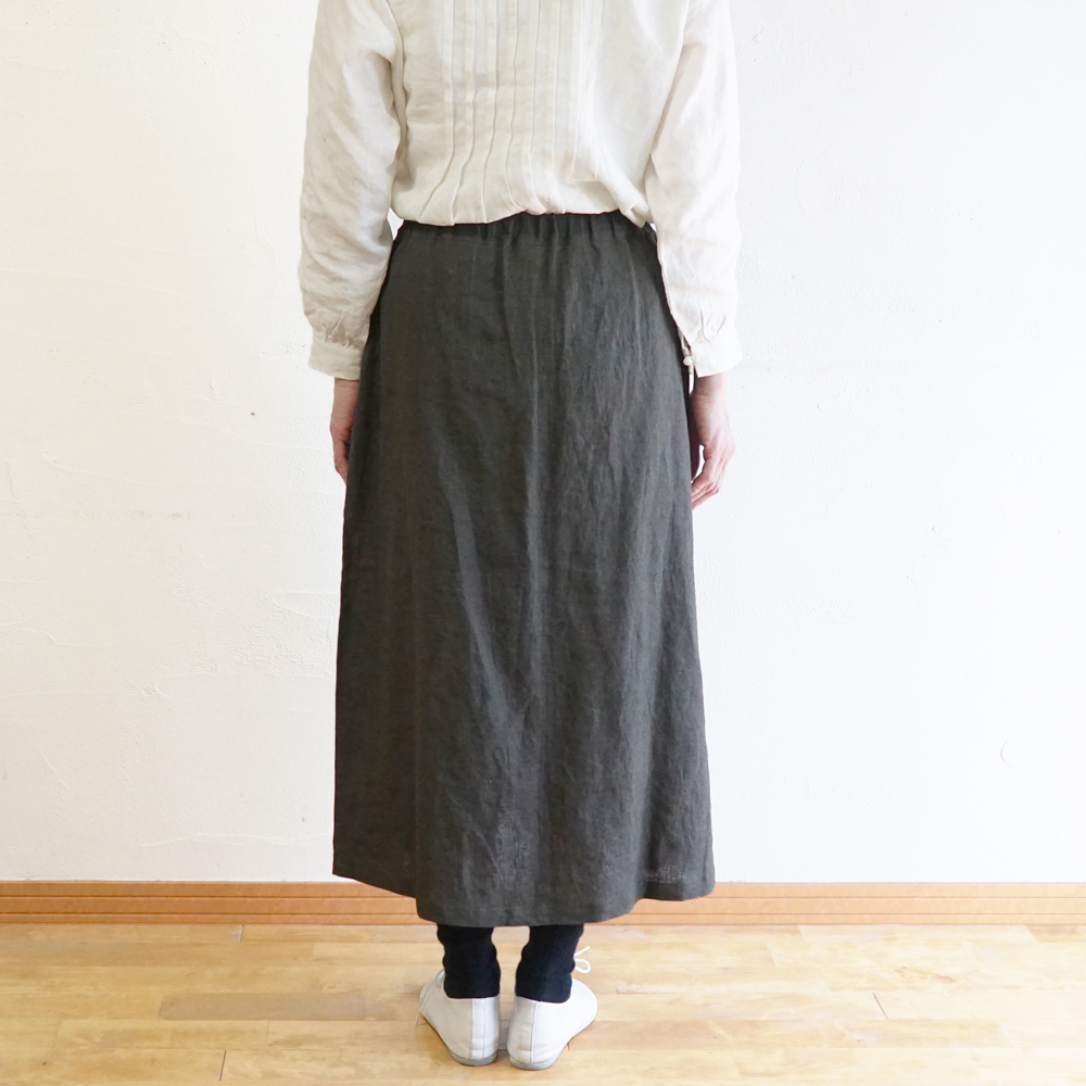 リネンスカート 