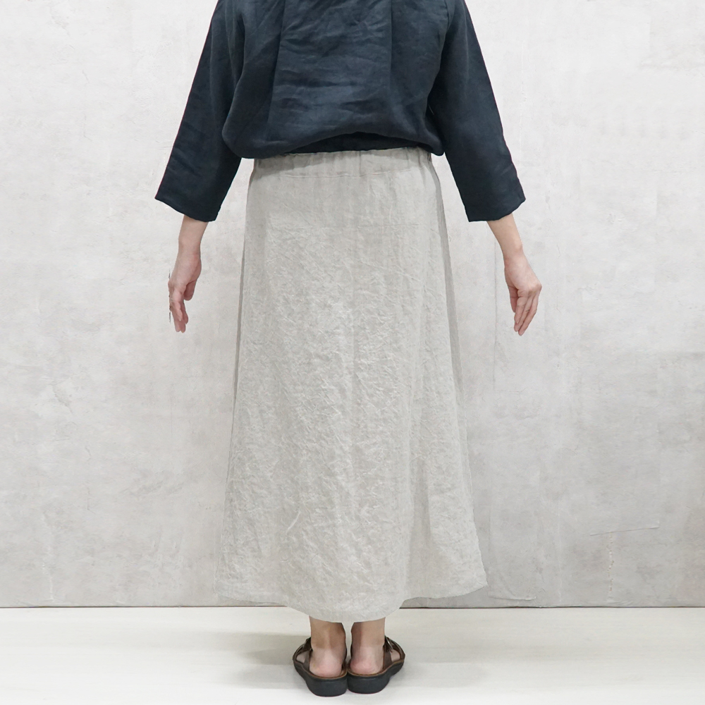 リネンスカート 