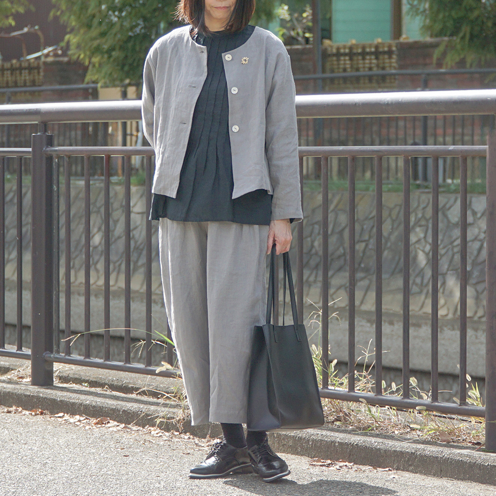 リネンジャケット 