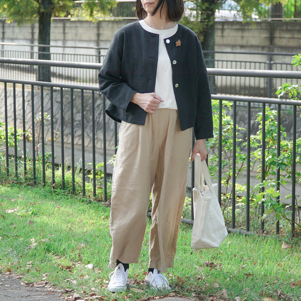 リネンジャケット 