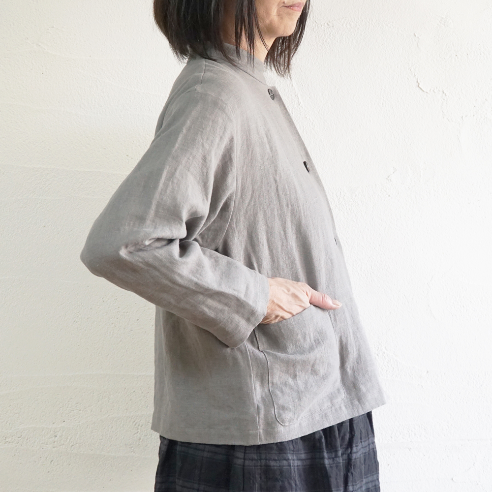 リネンジャケット 