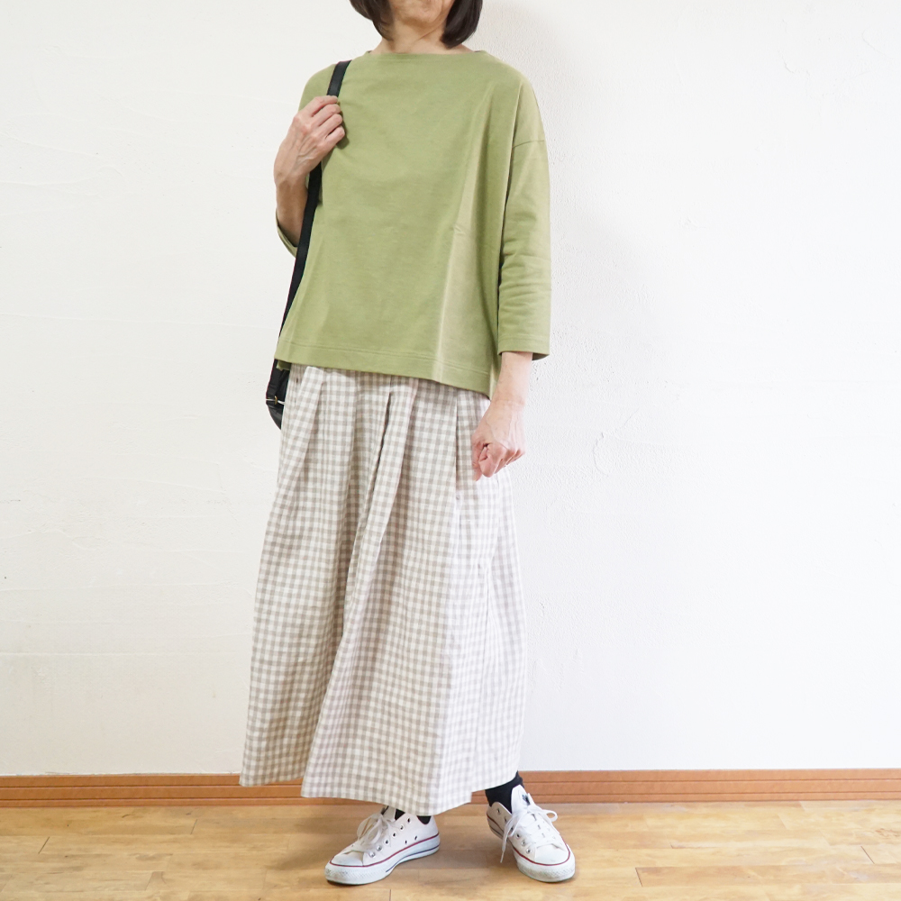 リネンスカート 