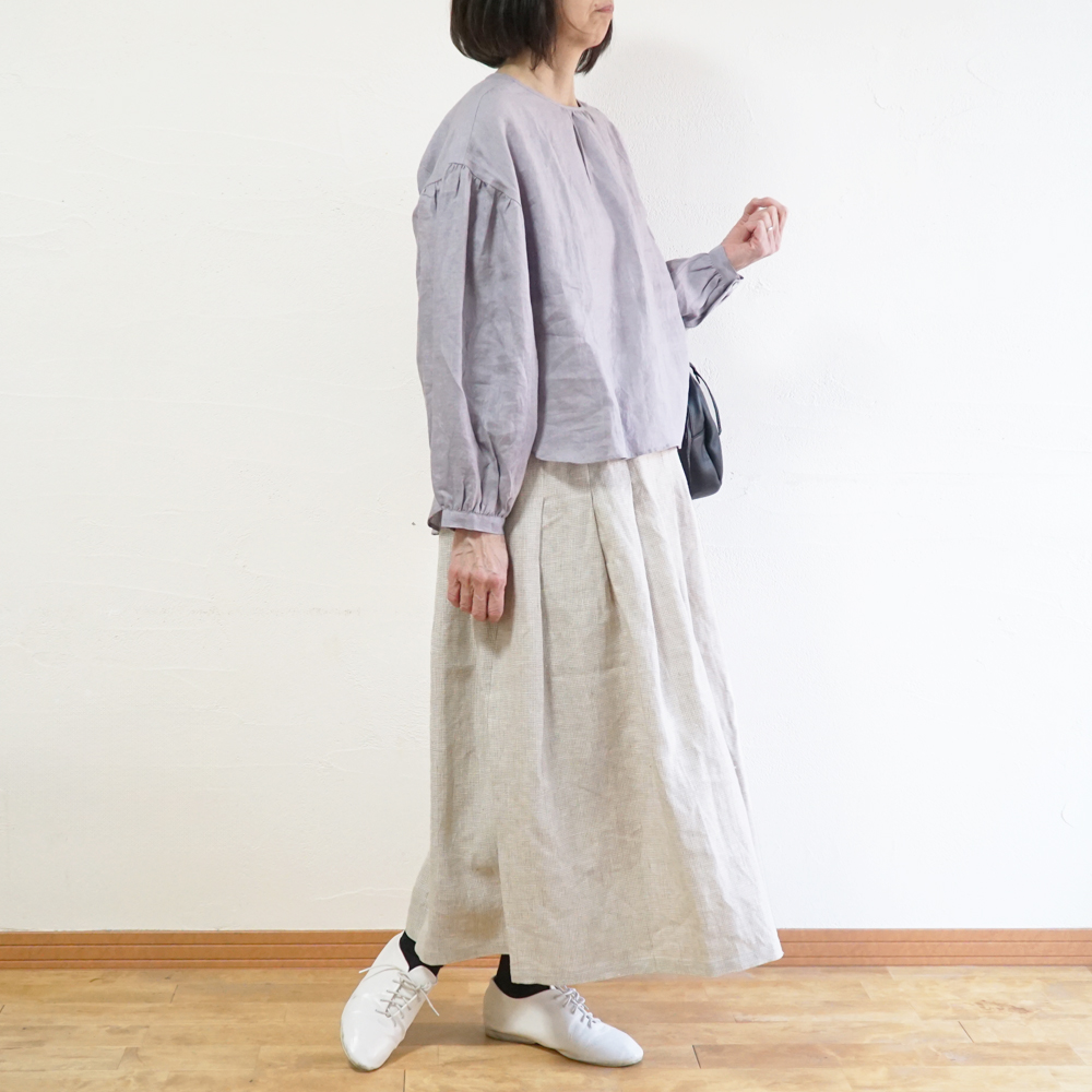 リネンスカート 