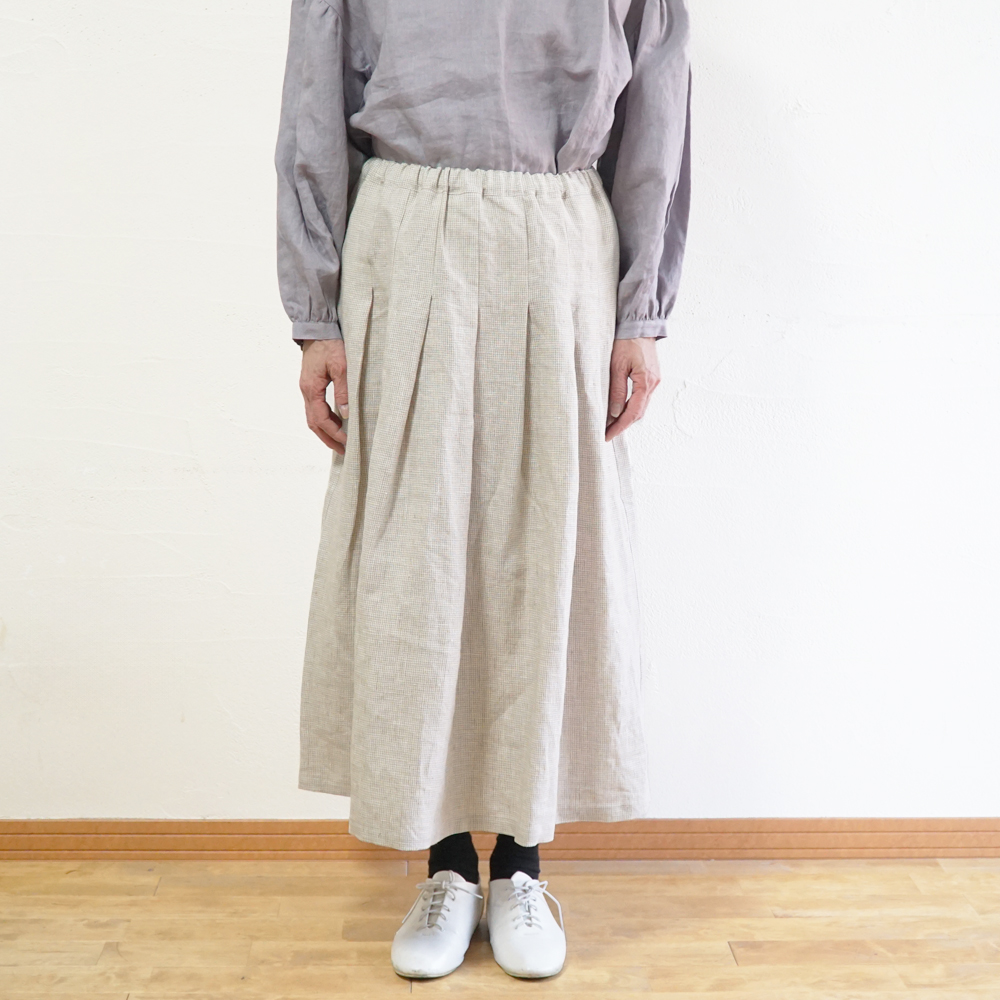 リネンスカート 