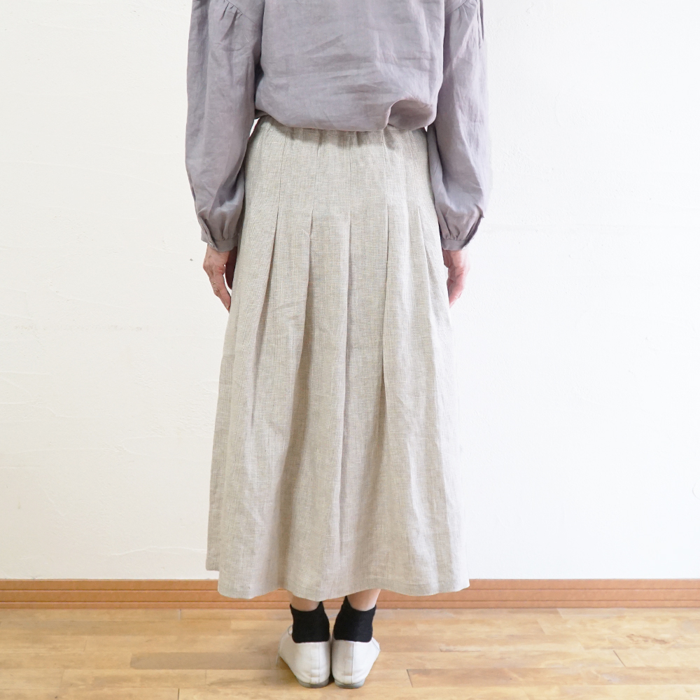 リネンスカート 