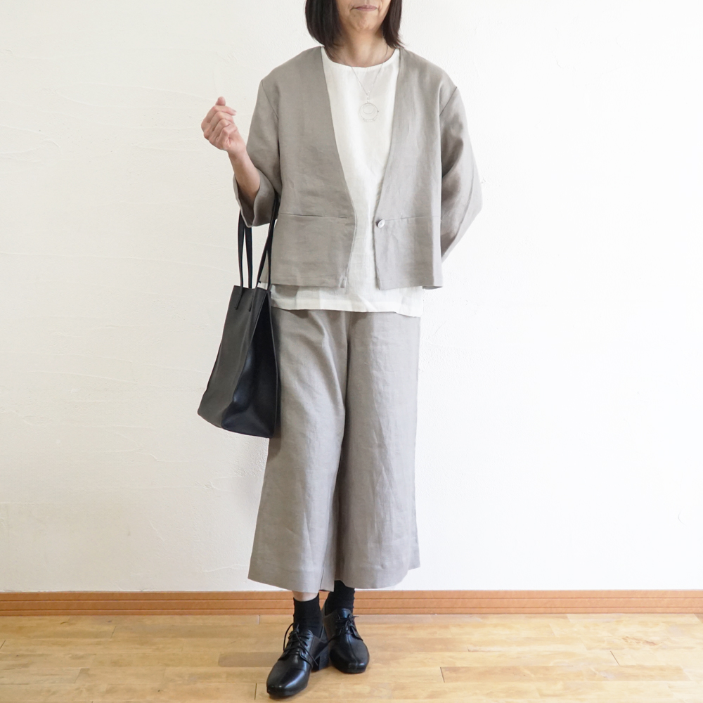 リネンジャケット 