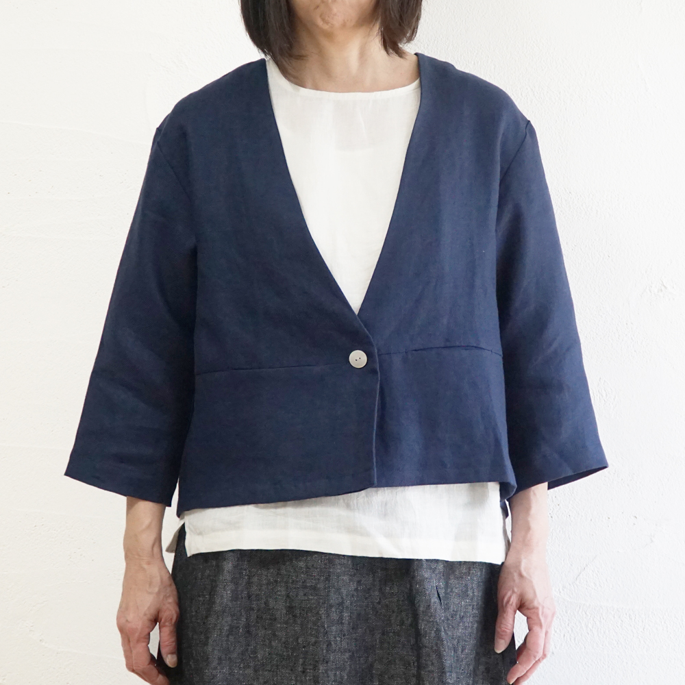 リネンジャケット 