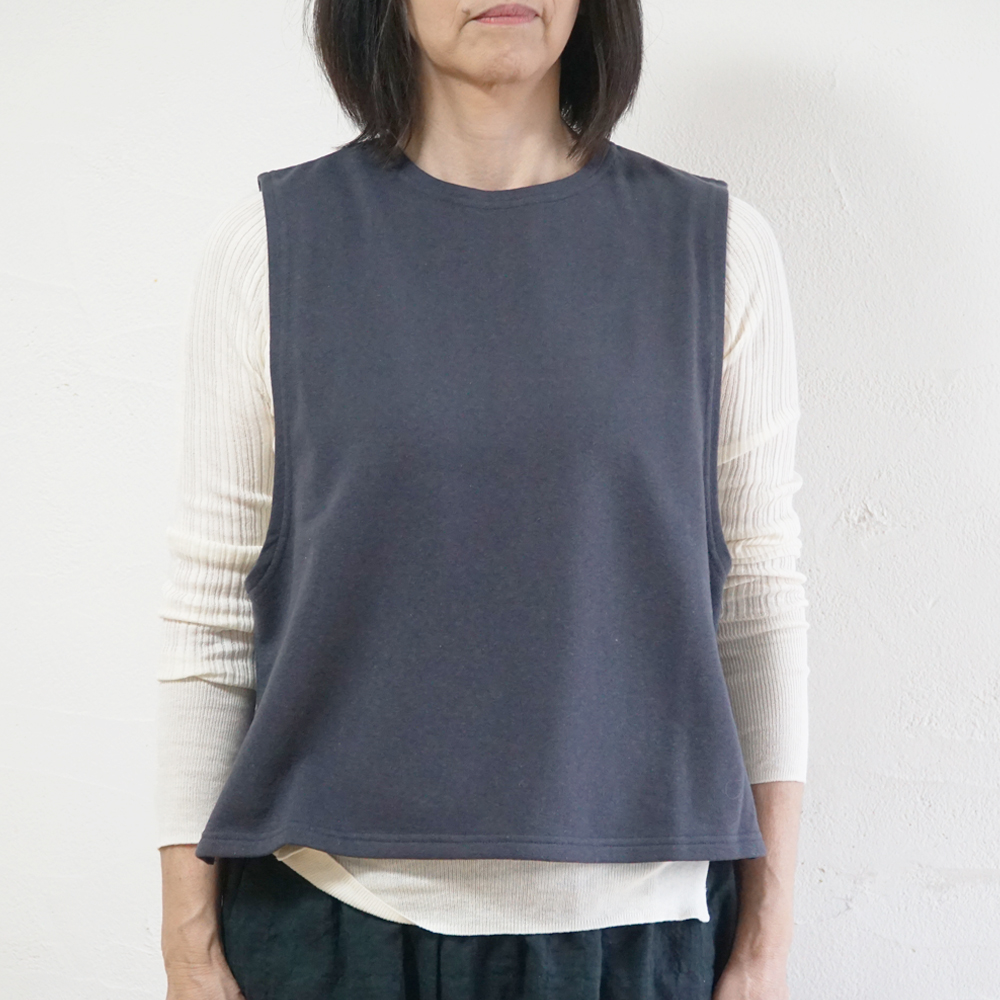 裏毛ベスト 