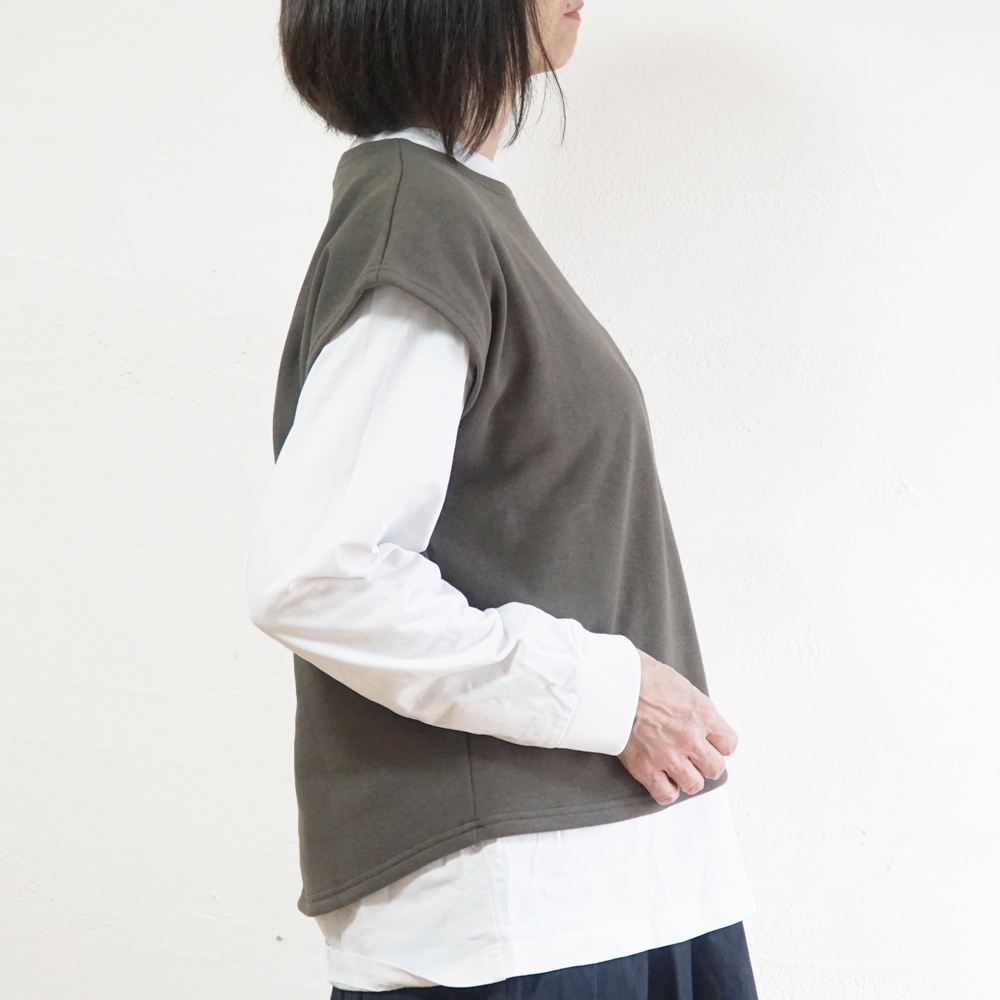 裏毛ベスト 