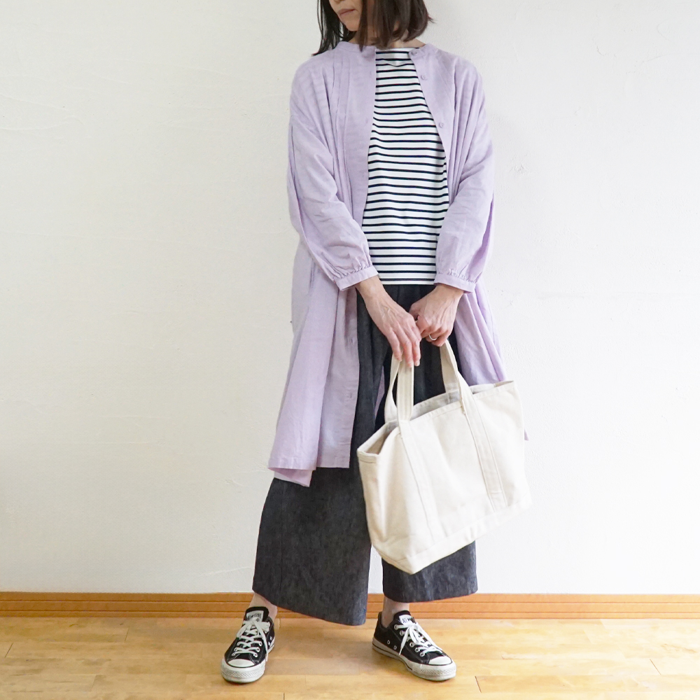 シャツワンピース 