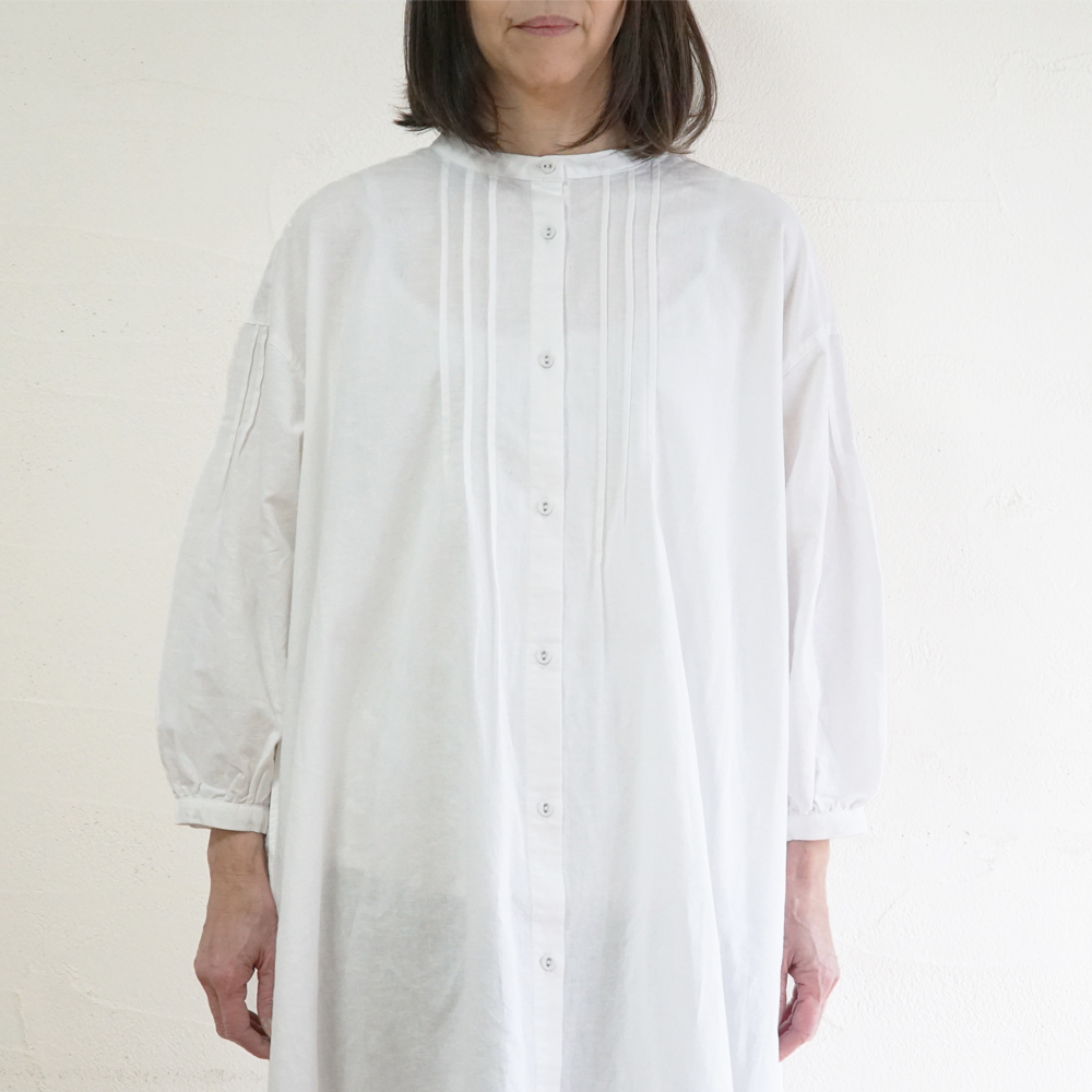 シャツワンピース 