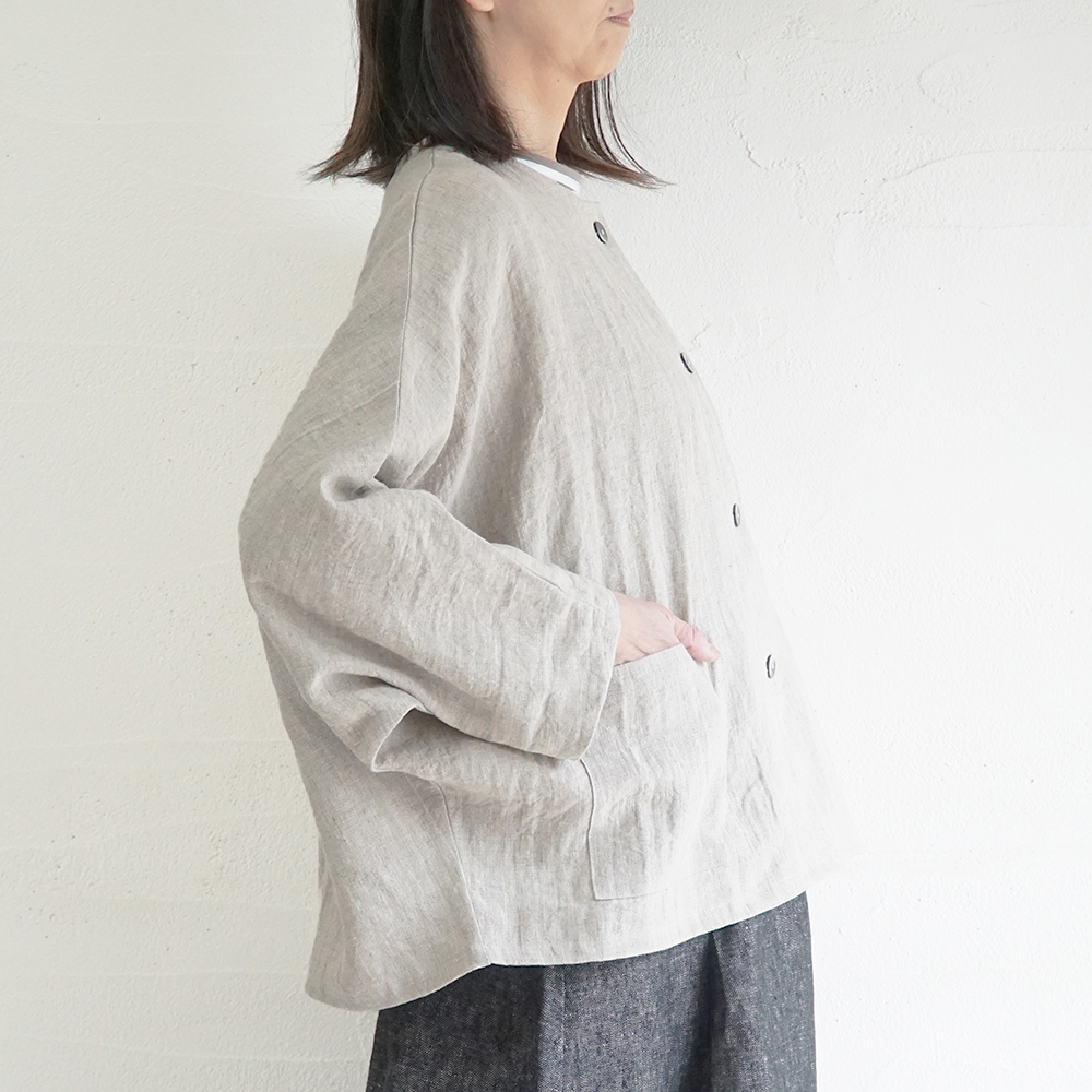 リネンジャケット 