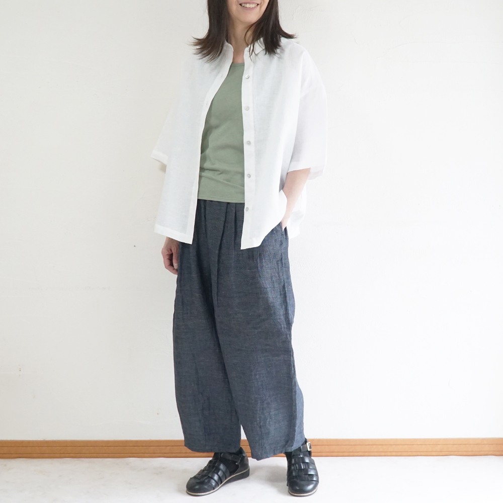リネンシャツ 