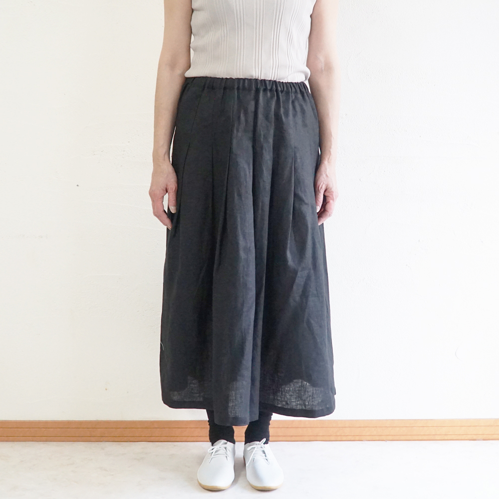 リネンスカート 
