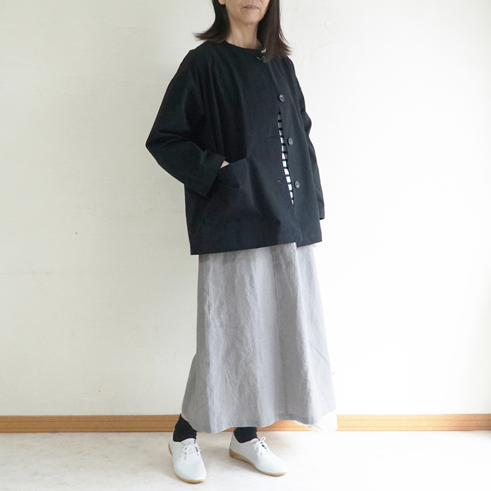 リネンスカート 