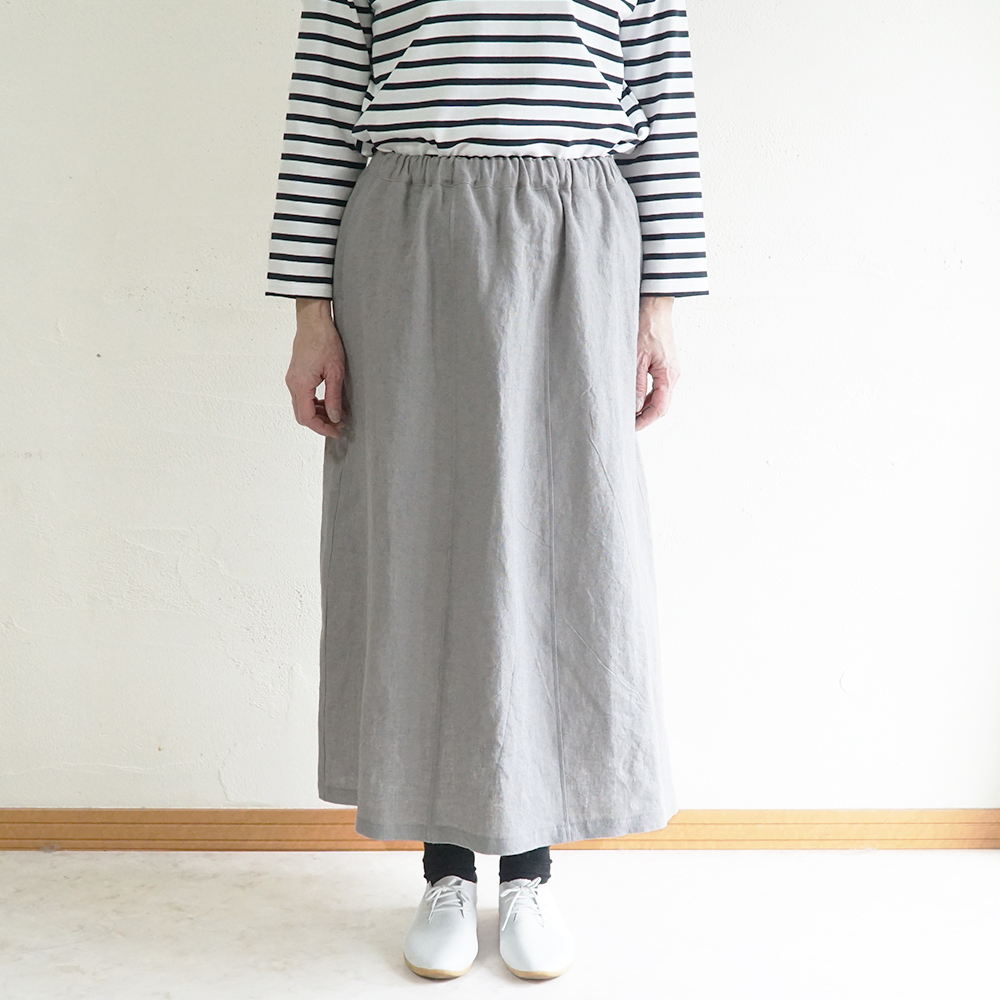 リネンスカート 