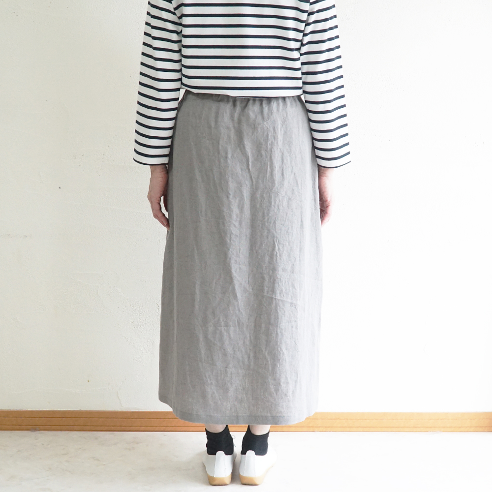 リネンスカート 