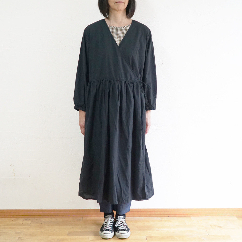 カシュクールワンピース
