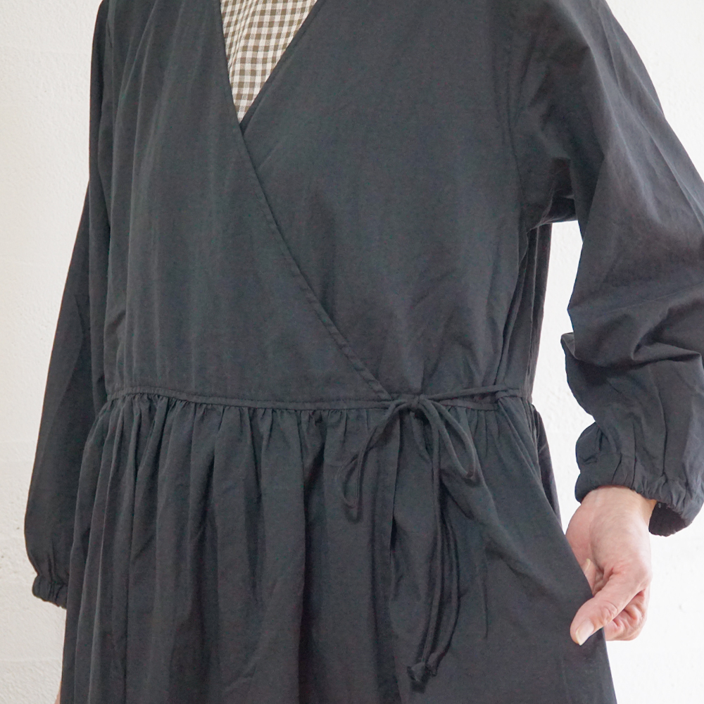 カシュクールワンピース