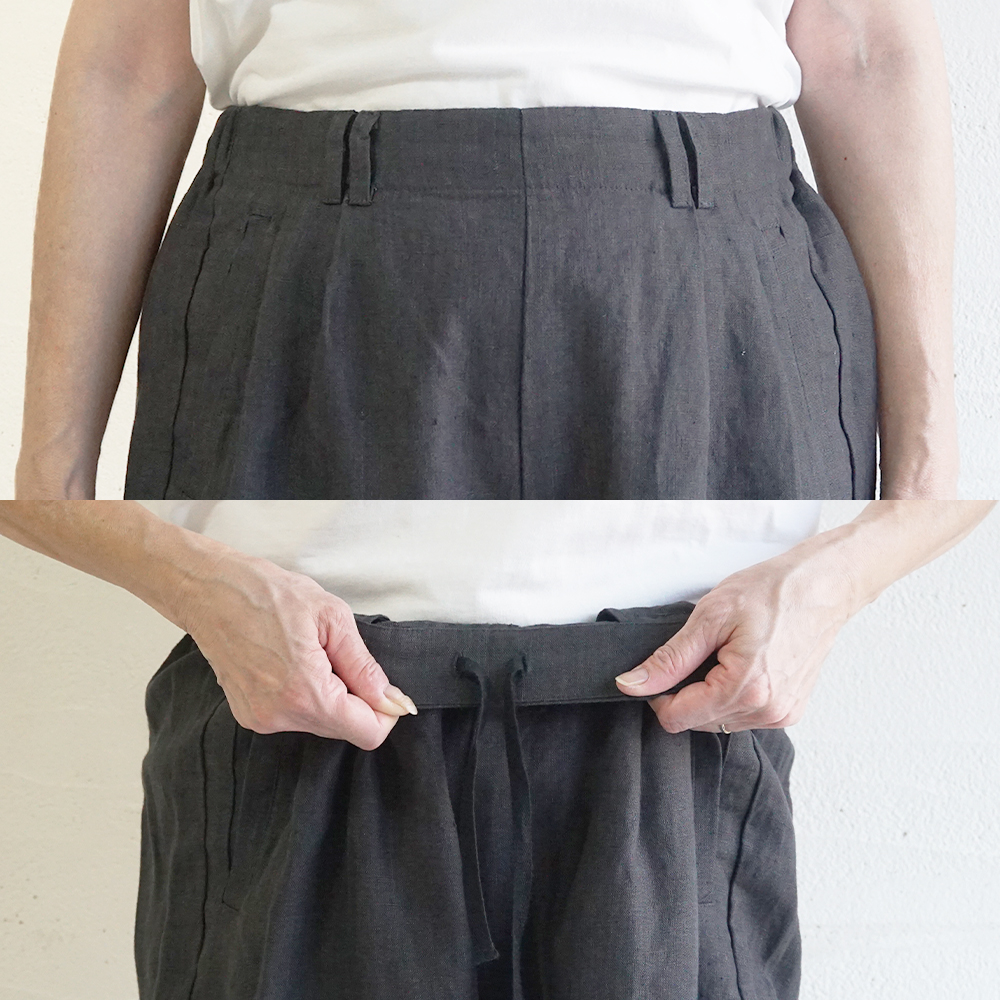 テーパードパンツ 