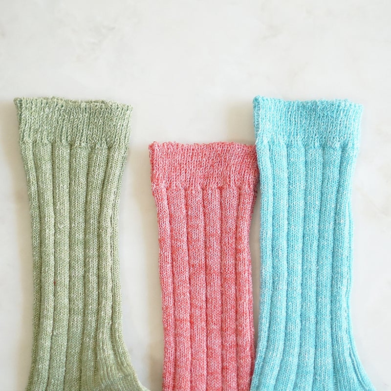 Branch m‘.,ブランチエム,ナチュラル,30代,40代,50代,60代,リネン,ゆったり,ざっくり,ソックス,靴下,リネン靴下,リネンソックス,