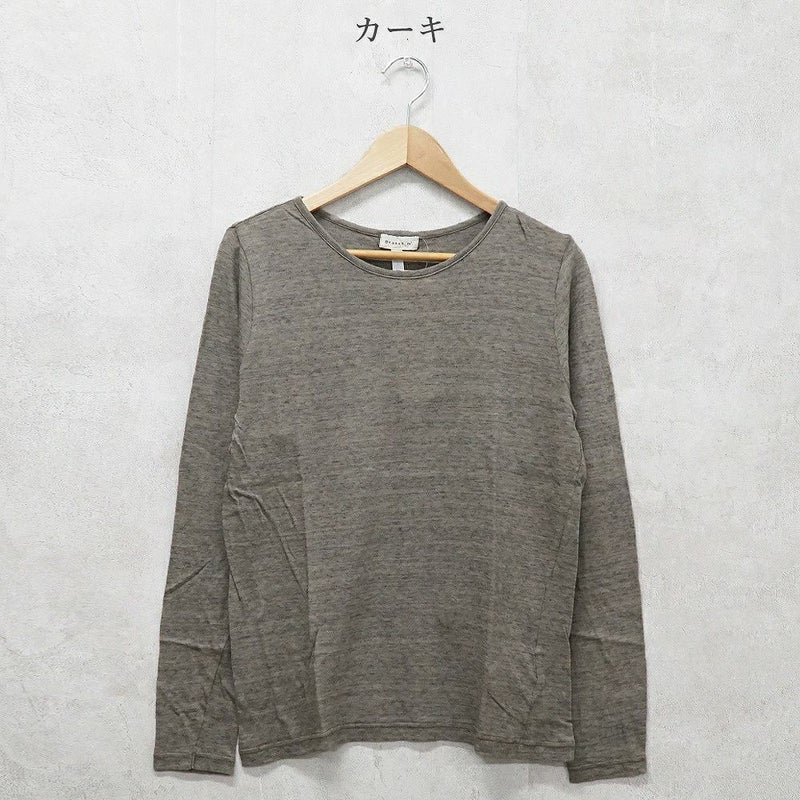 Branch m‘.,ブランチエム,ナチュラル,30代,40代,50代,60代,コットン,ゆったり,ガーゼ,インナー,肌着,肌に優しい,敏感肌,ロングスリーブ,長袖