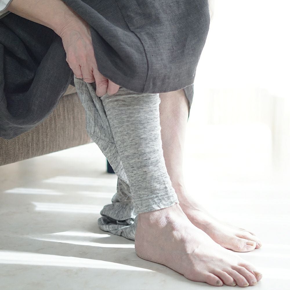 Branch m‘.,ブランチエム,ナチュラル,30代,40代,50代,60代,コットン,ゆったり,ガーゼ ,肌着,肌に優しい,敏感肌,レギンス,スパッツ,10分丈