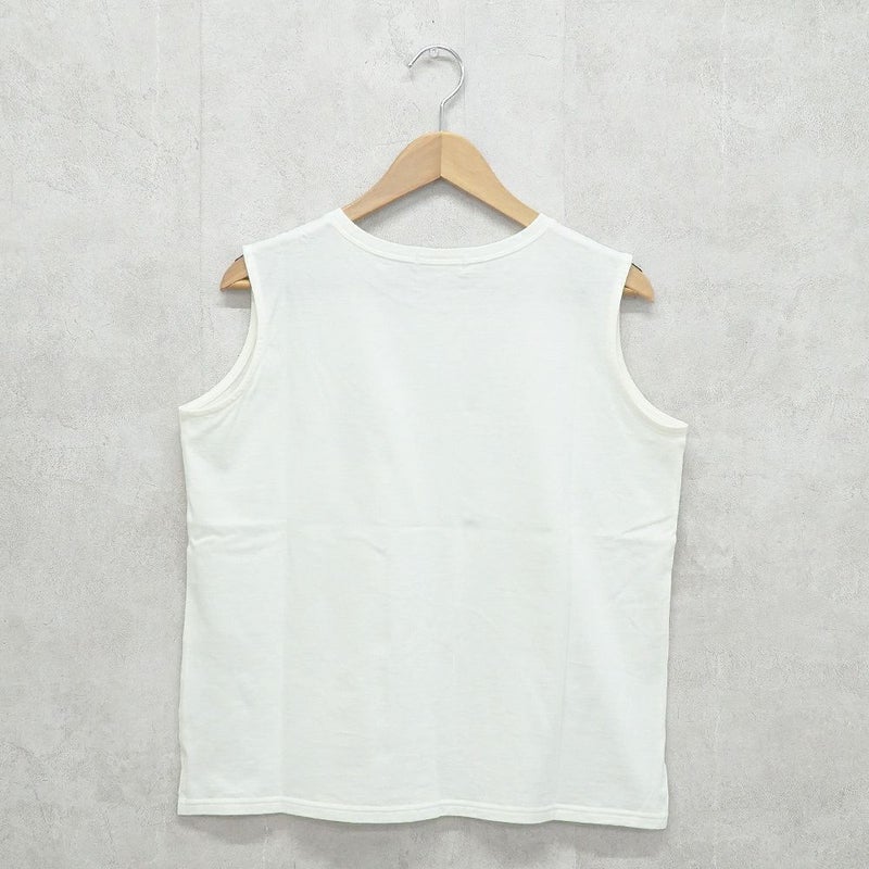 Branch m‘.,ブランチエム,ナチュラル,30代,40代,50代,60代,コットン,ゆったり,綿,タンクトップ,ノースリーブ,