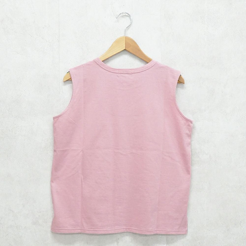 Branch m‘.,ブランチエム,ナチュラル,30代,40代,50代,60代,コットン,ゆったり,綿,タンクトップ,ノースリーブ,