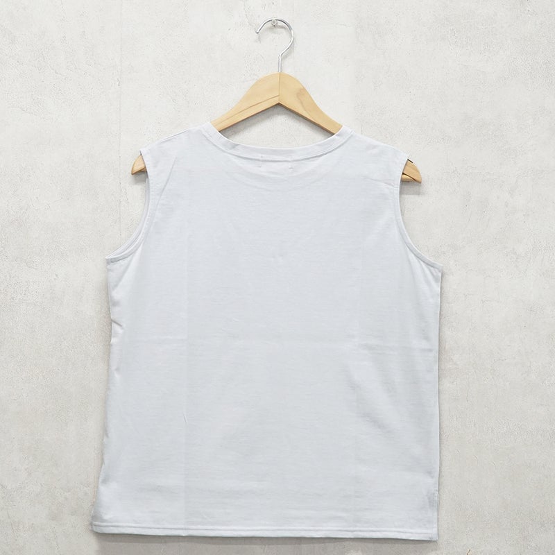 Branch m‘.,ブランチエム,ナチュラル,30代,40代,50代,60代,コットン,ゆったり,綿,タンクトップ,ノースリーブ,