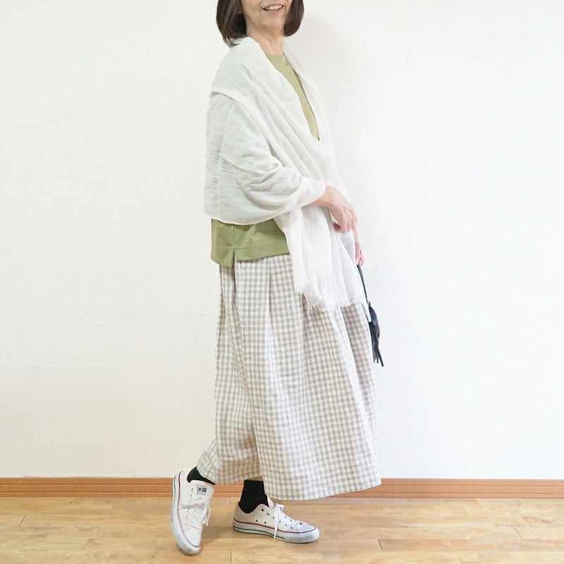 Branch m‘.,ブランチエム,ナチュラル,30代,40代,50代,60代,ウール,ゆったり,ストール,ウールストール,大判ストール