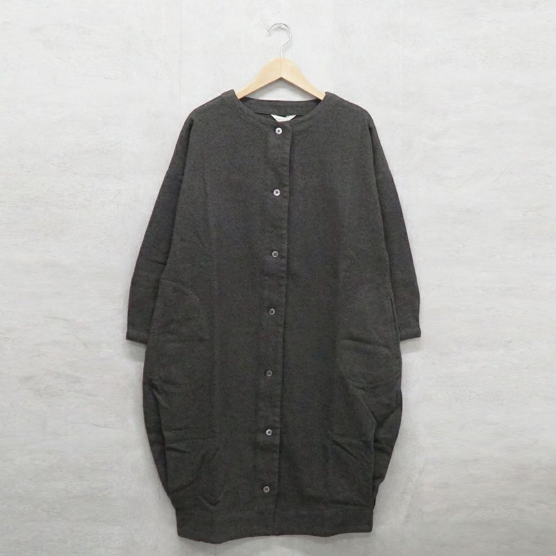 Branch m‘.,ブランチエム,ナチュラル,30代,40代,50代,60代,コットン,ゆったり,綿,コート,ジャケット,ロングコート,ロングジャケット,羽織り,羽織,秋コート,バルーンコート