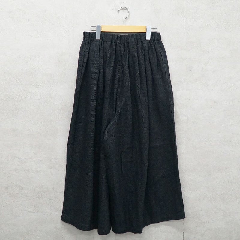 Branch m‘.,ブランチエム,ナチュラル,30代,40代,50代,60代,リネン,ゆったり,コットン,ワイドパンツ,コットンリネン,デニム風,