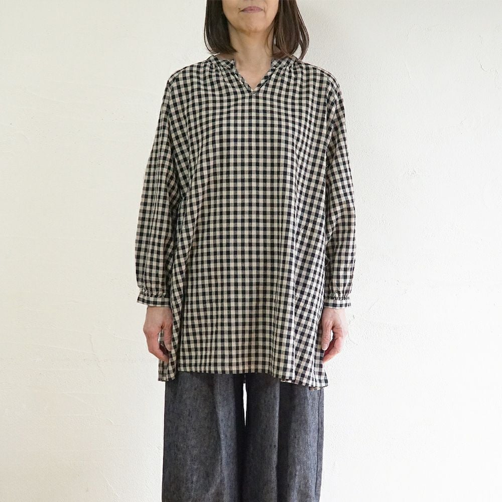 Branch m‘.,ブランチエム,ナチュラル,30代,40代,50代,60代,リネン,ゆったり,コットンリネン,コットン,綿麻,ブラウス,チュニック,チュニックブラウス,ワンピース,チュニックワンピース,キーネック,