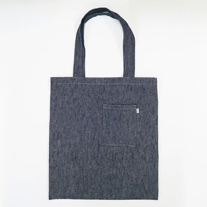 Branch m‘.,ブランチエム,ナチュラル,30代,40代,50代,60代,リネン,ゆったり,リネンデニム,バッグ,トートバッグ,デニムバッグ,