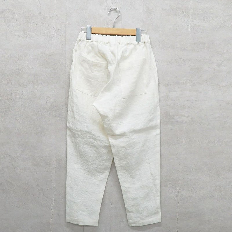 Branch m‘.,ブランチエム,ナチュラル,30代,40代,50代,60代,リネン,ゆったり,フォーマル,オケージョン,セットアップ,パンツ,リネンパンツ,テーパードパンツ,テーパード,テーパードシルエット