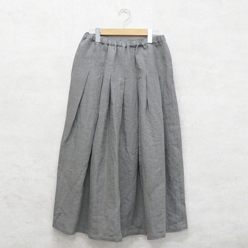 Branch m‘.,ブランチエム,ナチュラル,30代,40代,50代,60代,リネン,ゆったり,フォーマル,オケージョン,セットアップ,スカート,リネンスカート,タックスカート,
