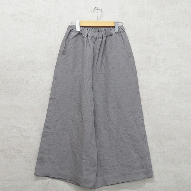 Branch m‘.,ブランチエム,ナチュラル,30代,40代,50代,60代,リネン,ゆったり,パンツ,リネンパンツ,ワイドパンツ,リネンワイドパンツ,オケージョン,セットアップ