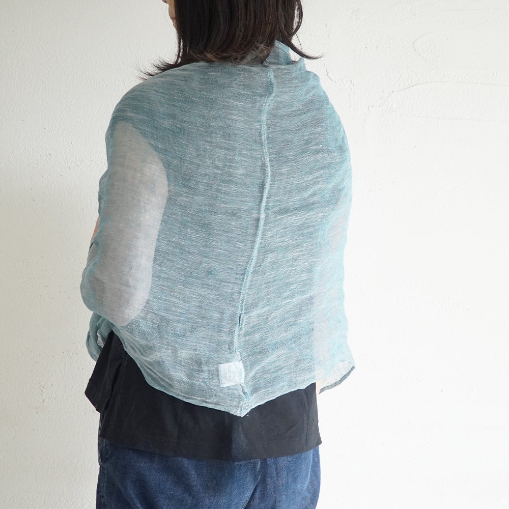 Branch m‘.,ブランチエム,ナチュラル,30代,40代,50代,60代,リネン,ゆったり,ストール,マフラー,スヌード,サークルストール, ,リネンストール 