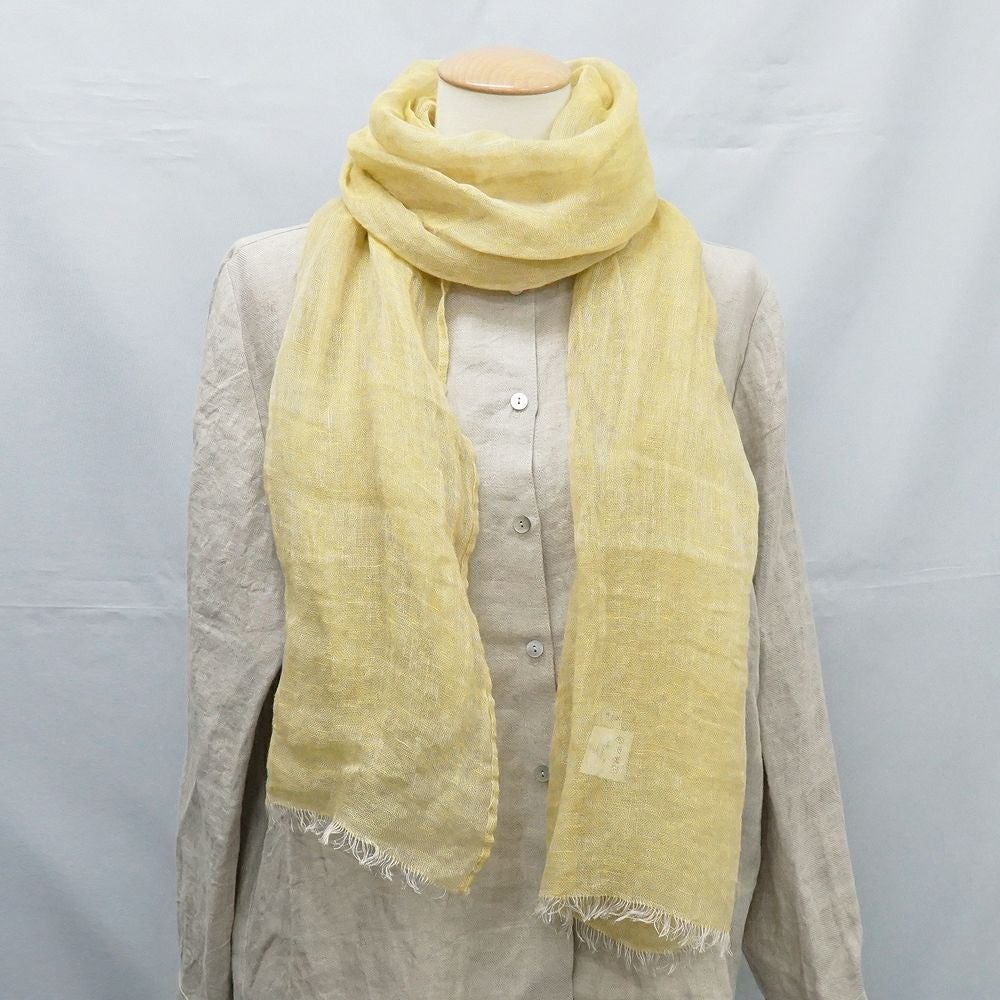 Branch m‘.,ブランチエム,ナチュラル,30代,40代,50代,60代,リネン,ゆったり,ストール,マフラー,スヌード,サークルストール, ,リネンストール 