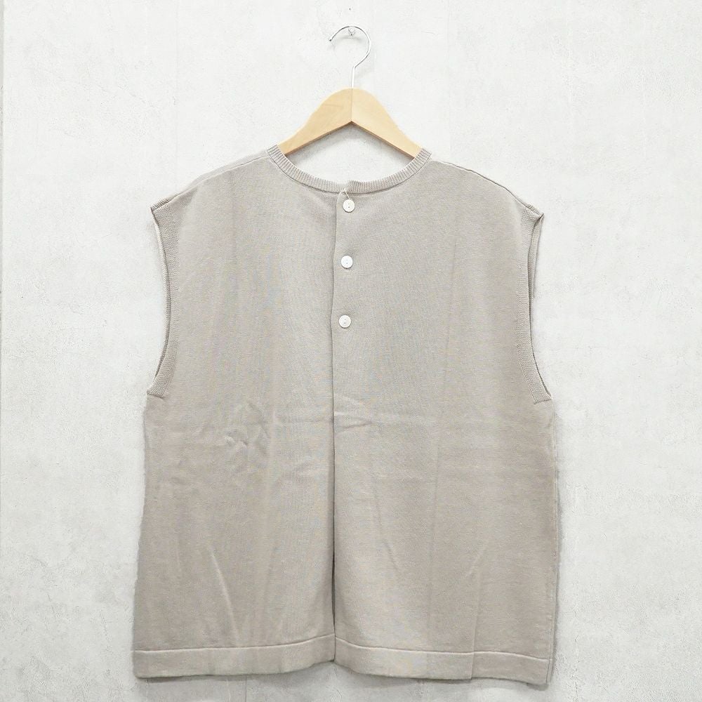 Branch m‘.,ブランチエム,ナチュラル,30代,40代,50代,60代,リネン,ゆったり,リネンコットン,ベスト,ニットベスト,レイヤード