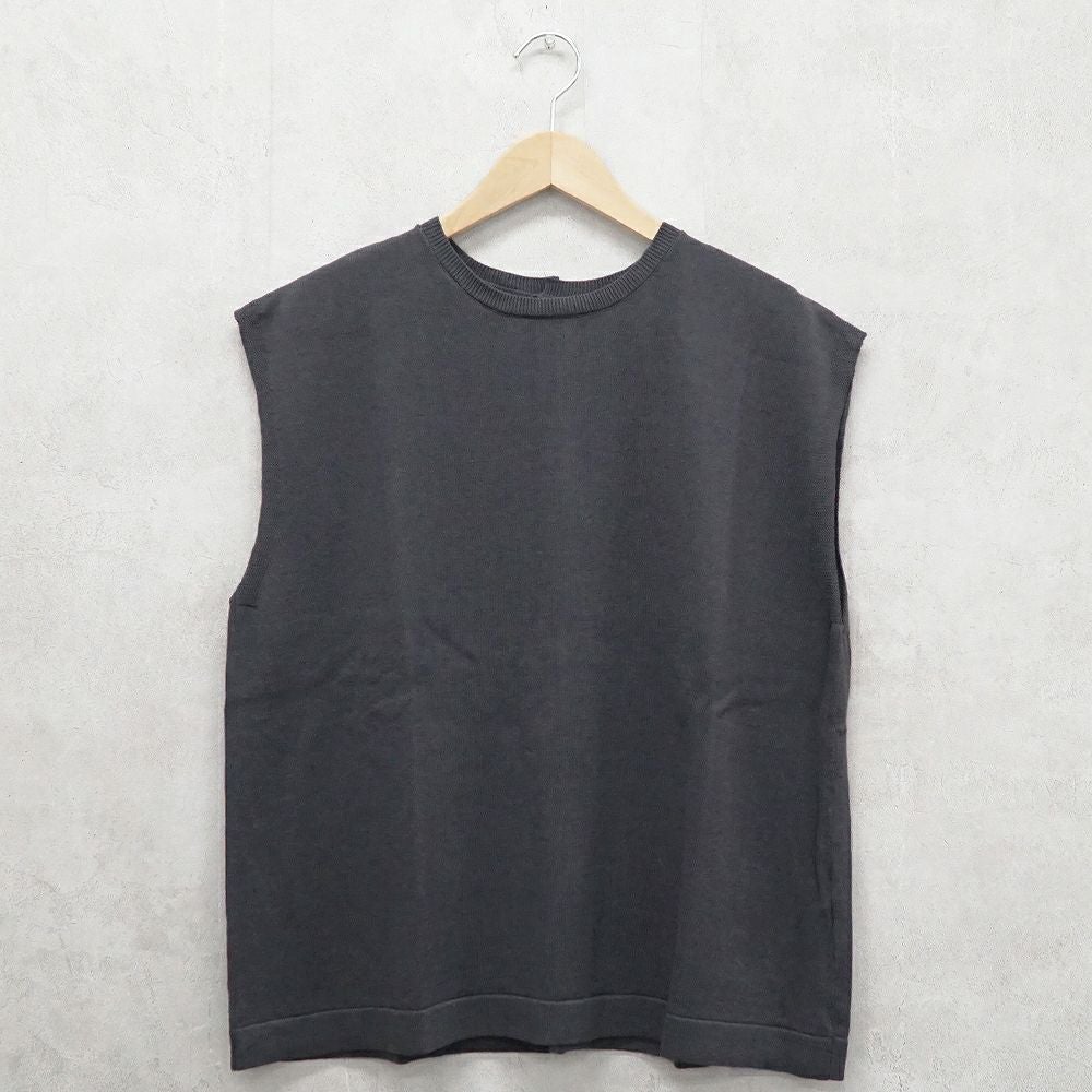 Branch m‘.,ブランチエム,ナチュラル,30代,40代,50代,60代,リネン,ゆったり,リネンコットン,ベスト,ニットベスト,レイヤード