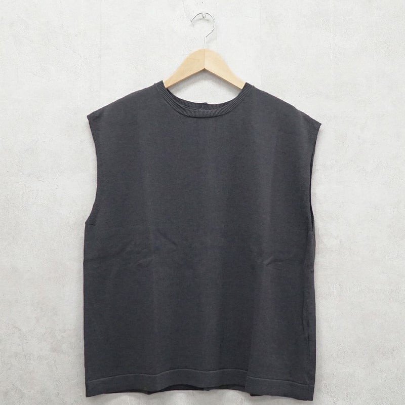 Branch m‘.,ブランチエム,ナチュラル,30代,40代,50代,60代,リネン,ゆったり,リネンコットン,ベスト,ニットベスト,レイヤード