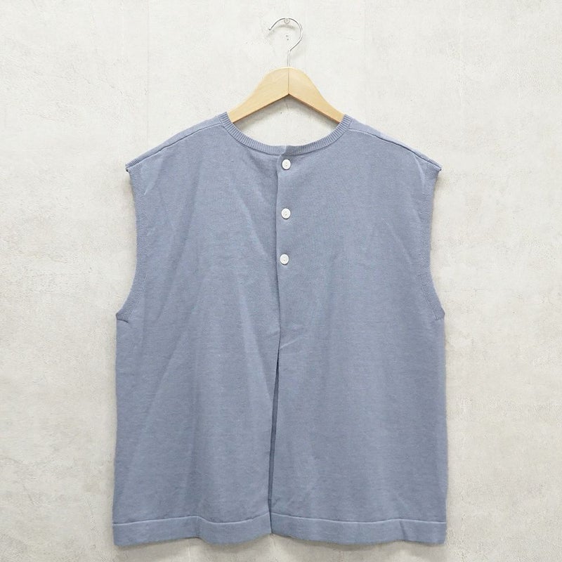 Branch m‘.,ブランチエム,ナチュラル,30代,40代,50代,60代,リネン,ゆったり,リネンコットン,ベスト,ニットベスト,レイヤード